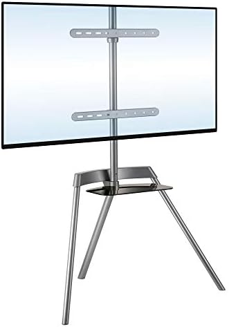 עמדת טלוויזיה של כן - חצובה טלוויזיה | מרים עד 88 פאונד ומתאים למסכים שטוחים ומעוקלים בגודל 43-65 אינץ '| מתכנס